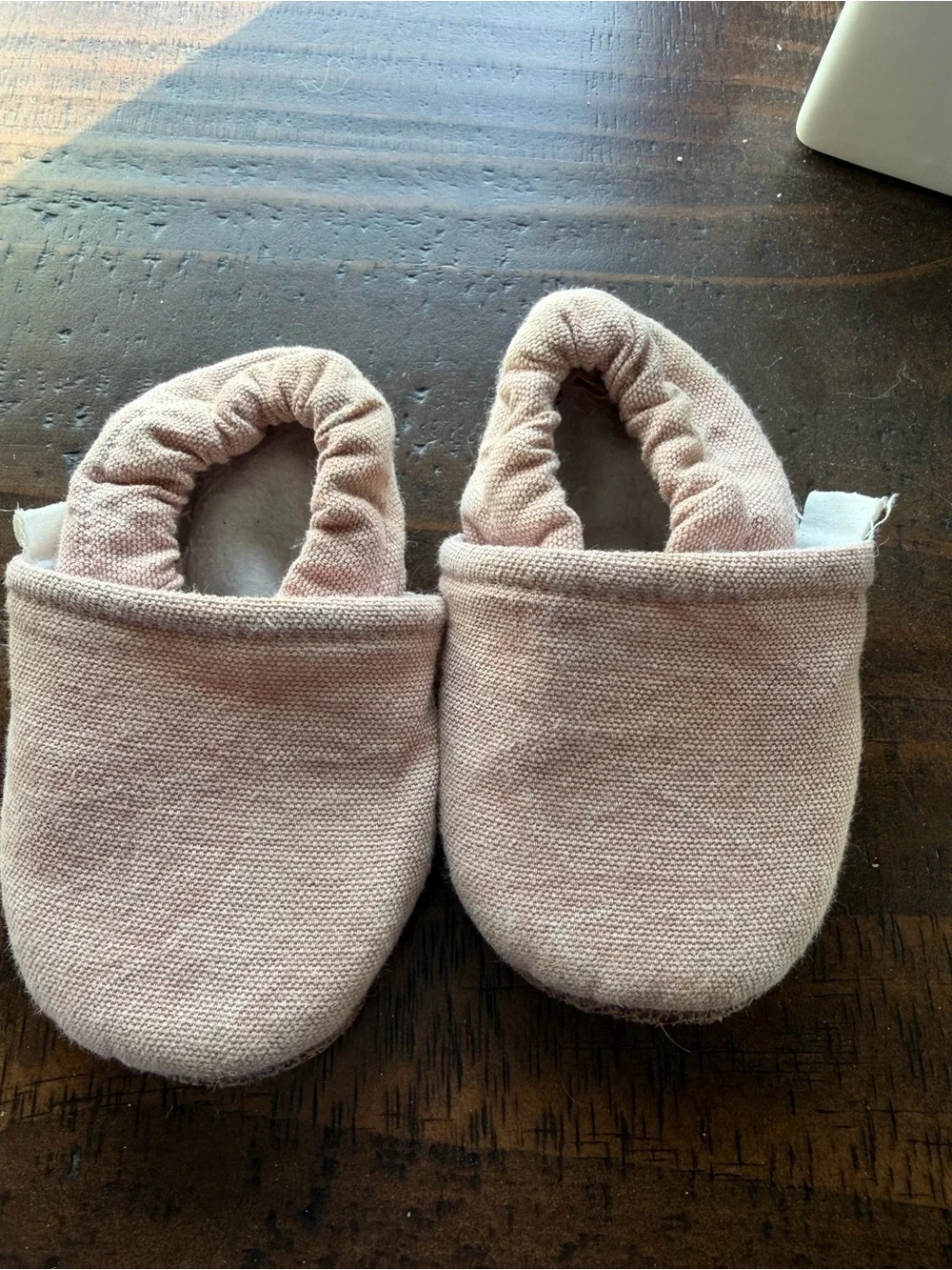 Soft Blush Kids Moccasin Slip-Ons - Gentle Fit Baby Shoes
